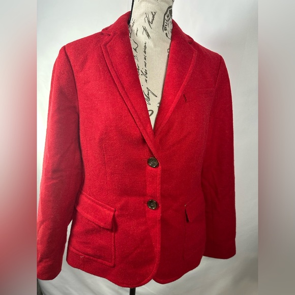 Talbots Vibrant Red Women's Blazer - Picture 11 of 12